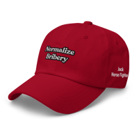 Image 2 of Normalize Bribery Dad hat