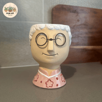 Grandma Planter Pot