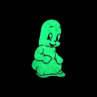 Image 2 of ‘The Friendly Ghost’ Casper Enamel Pin & Patch