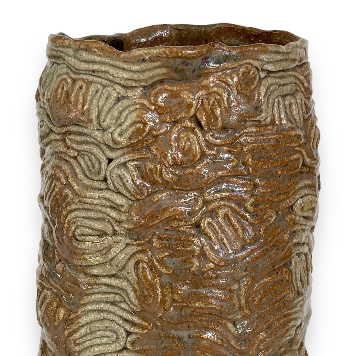 SQUIGGLE COILED VASE | Den & Delve Shop