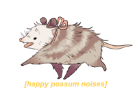 Image 2 of Possum Sticker