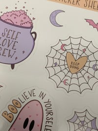 Image 2 of SECONDS Halloween sticker sheets