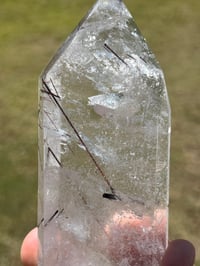 Image 10 of Red Rutile & Clear Quartz Tower #2360