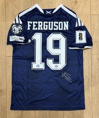 Signed Lewis Ferguson Scotland Shirt