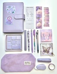 Image 1 of Purple journal/bookish bundle