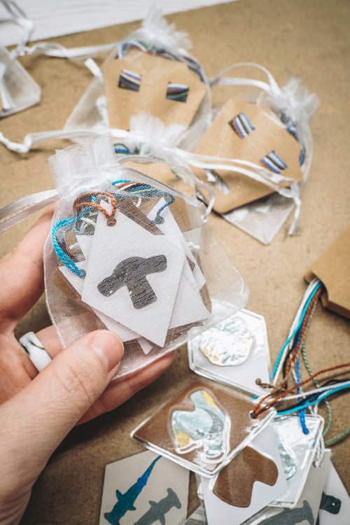 REUSABLE gift tag set | Sphyrnas