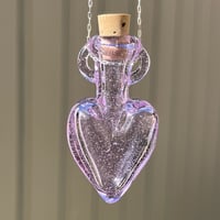 Image 1 of CLEARANCE Love Potion Necklace-Lavender