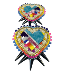 Image 5 of Sunshine Energy Inlay Earrings