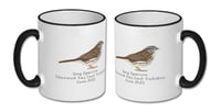 Image 3 of Song Sparrow - No.122 - UK Birding Pins - Enamel Pin Badge