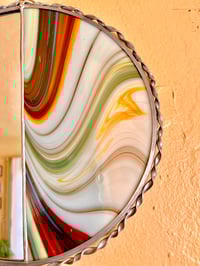 Image 2 of Space Portal Mirror ❋ Cream Swirl 