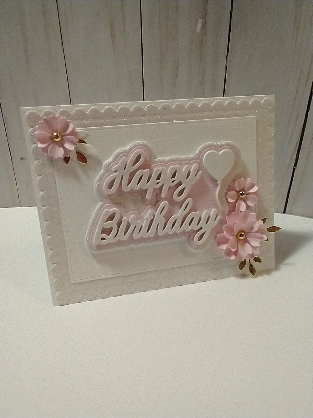 Image of "Happy Birthday" Layered Word