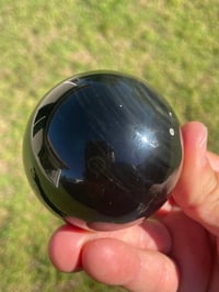 Image 9 of Rainbow Obsidian Sphere #1960