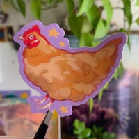 Image 1 of chicken sticker