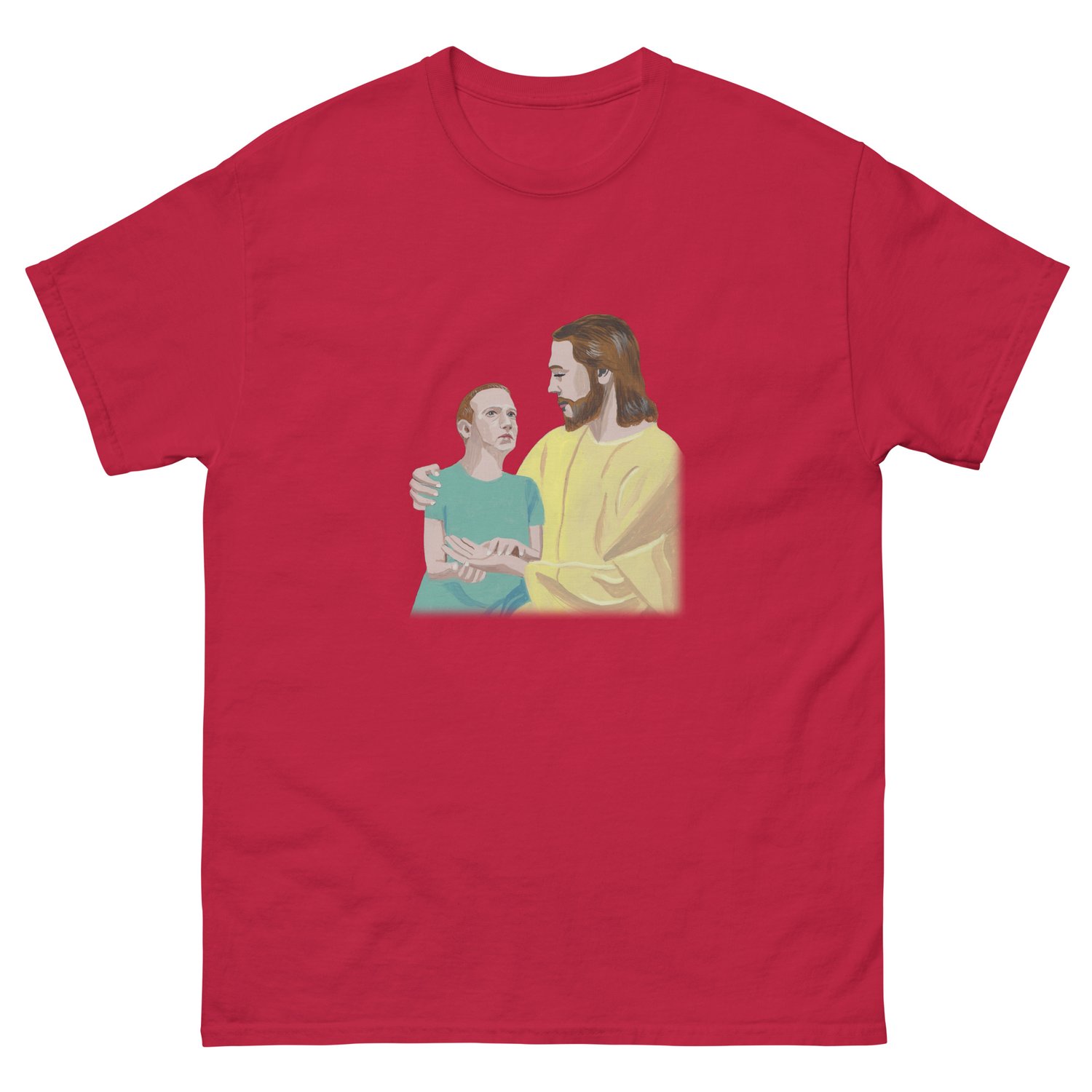 Image of MARK MEETS JESUS T-SHIRT
