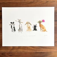 Stick, Stick, Stick, Stick, BLOOM! - 40x30cm Giclee Print