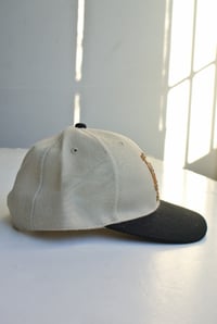 Image 3 of Reworked LÁ Patch Hat (90s Deadstock Base) MCM–Beige x Black
