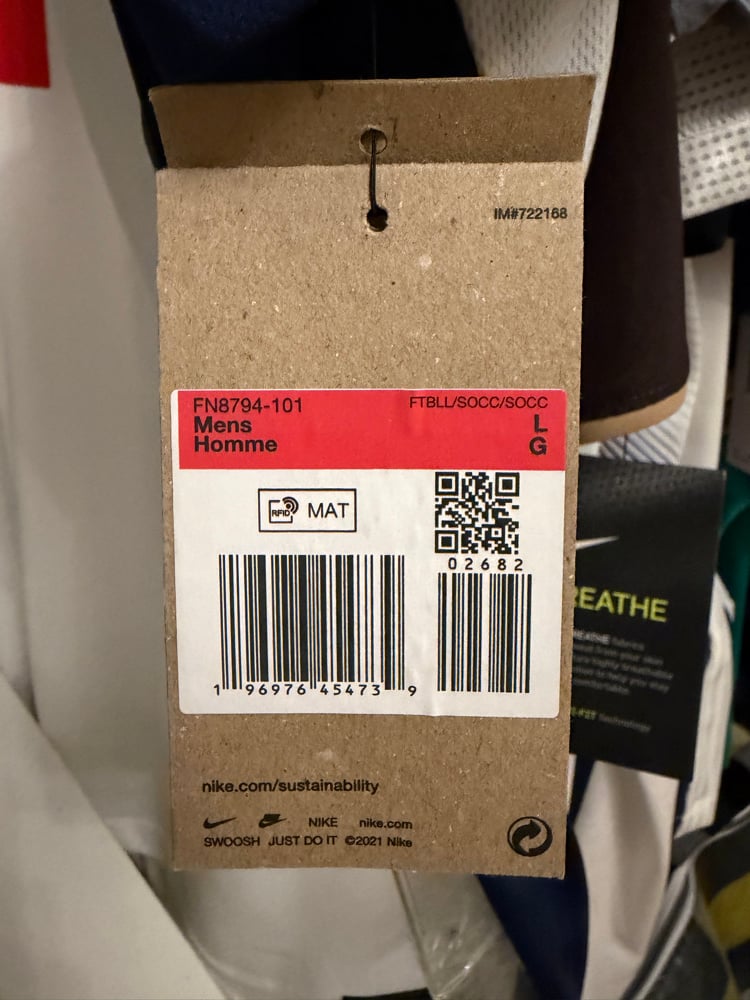 Image of NEW Tottenham Hotspur “VAN DE VEN 37” 2024/25 Home Europa Final Shirt (L)