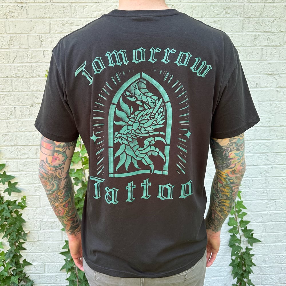 Image of Stained Glass Dragon T-shirt