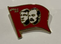 Connolly and Larkin Enamel Flag Badge