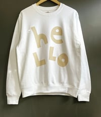 Image 3 of HELLO Sweatshirt -in-a-bag