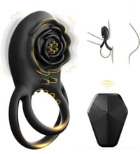 Cock Ring With Rose (Couples)
