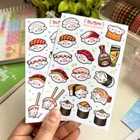 Image 1 of Sushi | Matte Sticker Sheet