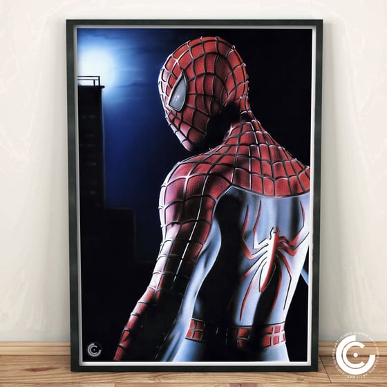 Image of Tobey Maguire Spiderman Limited Print