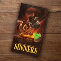 Image 1 of Sinners VHS (Orange Tape)