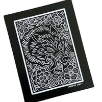 Wolf Head Print