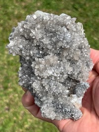 Image 9 of Druzy Fujian Quartz & UV Calcite Specimen #2146