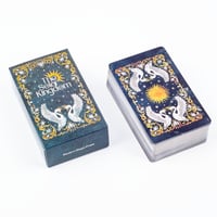 Image 3 of The Solar Kingdom Tarot Deck 78 Card Oracle Set for Cosmic Insight and Divination English Versions E