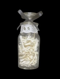 multi cane toad skeleton large vintage jar