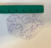 Image 2 of Mike Malone Og Acetate- Vtg Lion