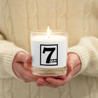 7VEN A-SPIN CANDLE (Glass jar soy wax)