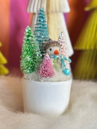 Image 4 of Winter Scene - White Ceramic