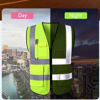 Image 7 of Reflective Safety Vest - Unisex