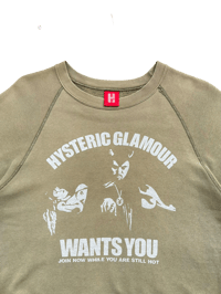 Image 2 of 90’s Hysteric Glamour “Wants You” Crewneck - L