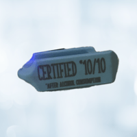 CERTIFIED 10/10 AFTER ALCOHOL CONSUMPTION TAGS