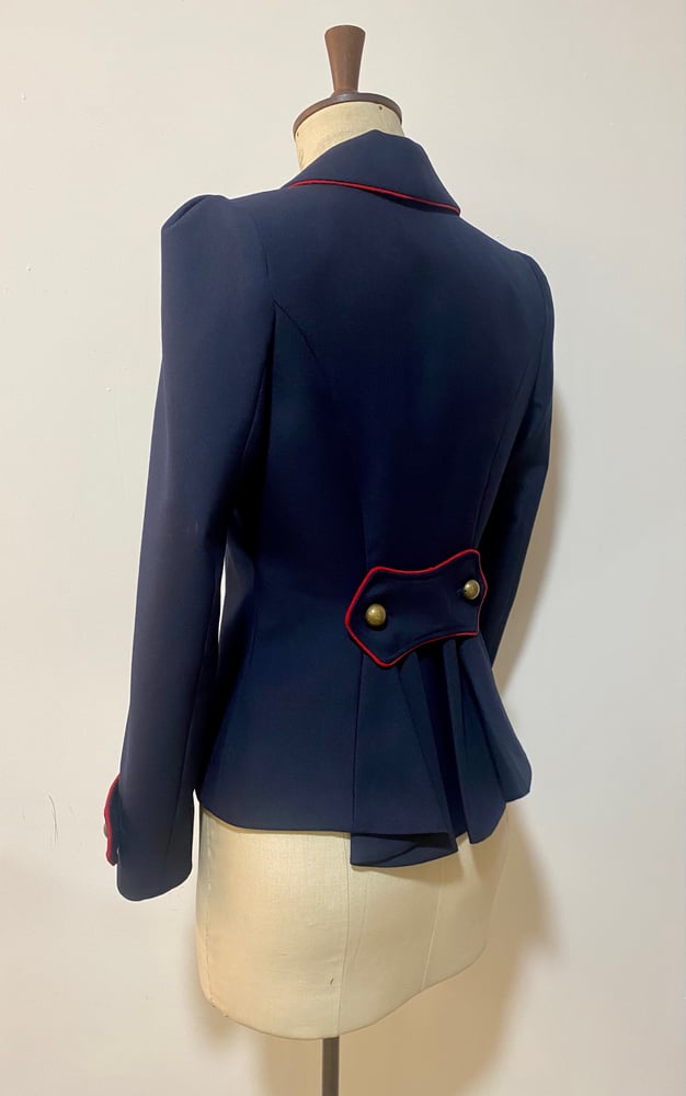 Image of Show jacket with contrast piping