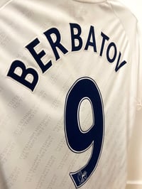 Image 8 of Tottenham Hotspur “BERBATOV 9” 2007/08 125 YRS Home Shirt + PL patches (L)