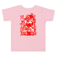 Image 1 of T SHIRT: TODDLER - "FUNKY RED"