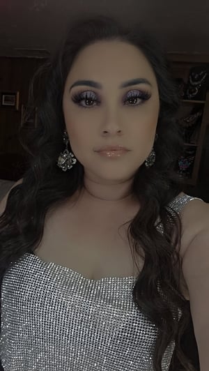 Image of Dahlia Rhinestone Top