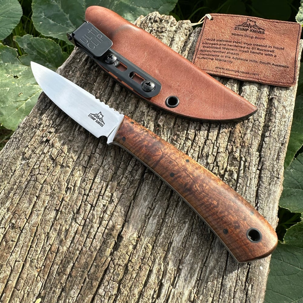 Image of 95mm Drop  Point 14c28n Myall