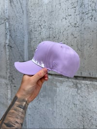 Image 3 of ANGELIC FLAME SOLID LAVENDER HOUSTON ASTROS CUSTOM FITTED CAP