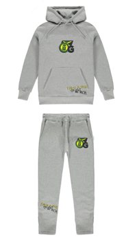 Image 1 of OG YARD- GREY HOODED TRACKSUIT