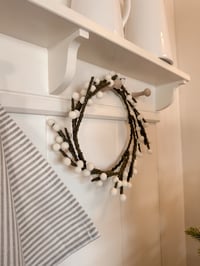 Image 1 of Felt Berry Wreaths ( 2 Colour options )
