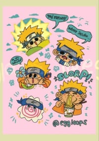 Image 3 of Naruto Sticker Sheets