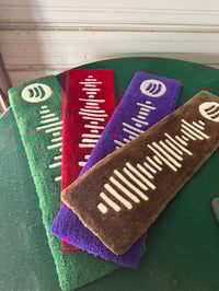 Image 1 of Scannable Spotify Handmade Tufted Rug