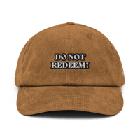 Image 2 of Do not redeem Corduroy hat