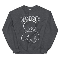 Image 4 of N8NOFACE MAD BEAR Unisex Sweatshirt (+ more colors)